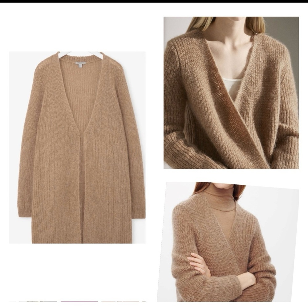 COS Tan Women's Cardigan